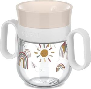 Mepal Mio Kleinkinder Trinken 360° trinklernbecher mio 200 ml - sunshine & rainbow Ø77 x 107 108018065245