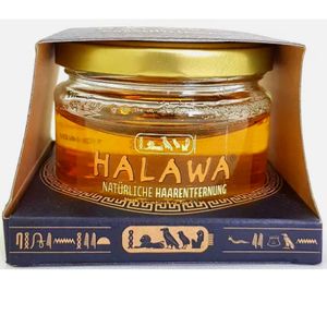 HALAWA® Brazilian Waxing 250g Glas inkl. Stoffstreifen Natürliche Haarentfernung