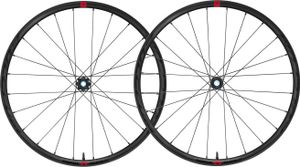 Fulcrum Rapid Red 5 C23 Cl Disc Tubeless Rennrad Laufradsatz Schwarz 12/15 x 100 / 12 x 142 mm / Sram XDR Schwarz 12/15 x 100 / 12 x 142 mm