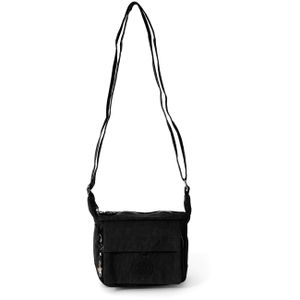 Bag Street Damen Tasche Handtasche Abendtasche Nylon schwarz 17x15x7 OTJ232S