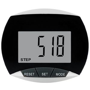Multifunkční krokoměr s klipem na opasek a LCD displejem pro chůzi a fitness cvičení