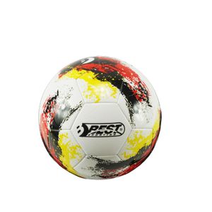 Best Sporting Fussball Kinder Nation in schwarz-rot-gelb I Fussball Grösse 5
