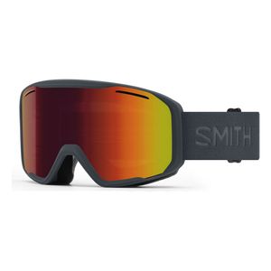 Smith BLAZER OTG Skibrille, Farbe/Glas:slate 22/red solx mirror antifog