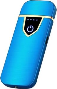 Unique Elektrisches Feuerzeug mit USB – Blau KP25717