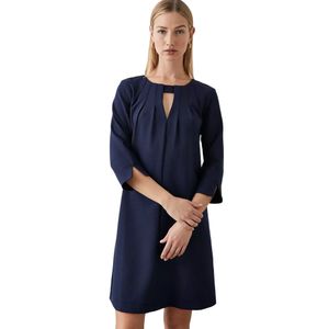 Principles - Kleid Falten vorn für Damen DH6044 (36 DE) (Marineblau)