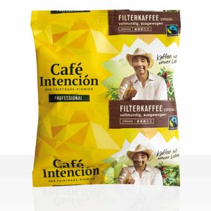 Darboven Cafe Intencion Professional especial Fairtrade - 100 x 60g Kaffee gemahlen, Filterkaffee