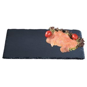 Kesper Buffet-Platte aus Schiefer, Maße: 40 x 30 cm, 38101