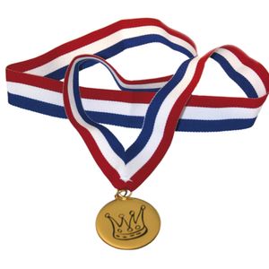 EDUPLAY 170-014 Sport Medaille mit Stoffband, mehrfarbig