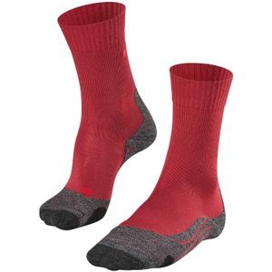 FALKE TK2 Damen Socken, Größe:39-40 EU, Farbe:Ruby