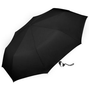 happy rain selection Regenschirm Taschenschirm Easymatic Ultra Light black