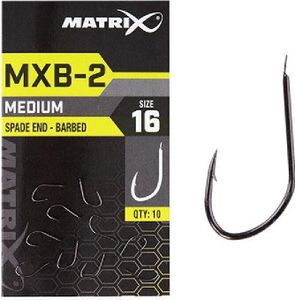 Fox Matrix Mxb-2 Barbed Spade End 10St. Size 16