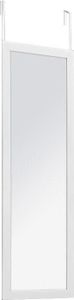 Spiegel an Türen in Aluminiumrahmen hängen, 110x36 cm - Atmosphera Spiegel an Türen in Aluminiumrahmen hängen, 110x36 cm - Atmosphera