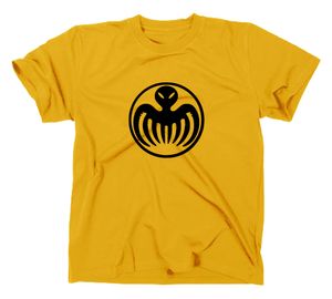 Styletex23 T-Shirt Octopus Spectre Logo, gelb, L