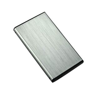 Tragbarer USB 3.0 5gbit / s 2,5 Zoll SATA HDD Mobile Festplatten -Fahrkasten für PC-Silber