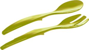 Emsa Vienna Salatbesteck Display, Je 6 Stück, Transparent Hellgrün, 30 Cm, 507178 Emsa Vienna Salatbesteck Display, Je 6 Stück, Transparent Hellgrün, 30 Cm, 507178