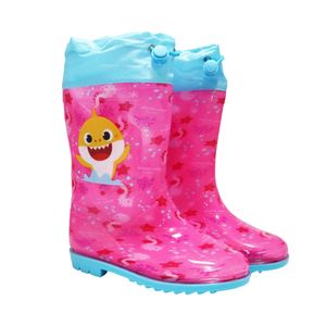 Baby Shark Haie Kinder Mädchen Gummistiefel Regenstiefel – Rosa / 29/30