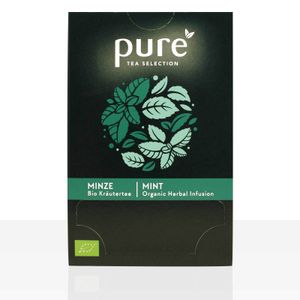 PURE Tea Selection Minze Pfefferminze Kräutertee 25 x 1,5g Tee Beutel