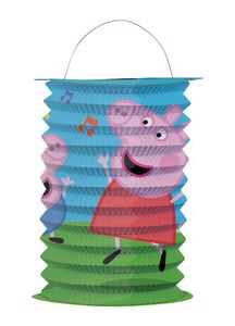 1 Laterne , Lampion Höhe 25 cm Motiv : Peppa Pig Laternen Lampions