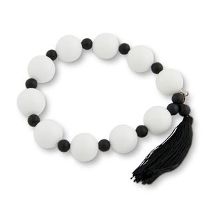 PEARLS FOR GIRLS Damen Perlen-Armband schöner Armschmuck mit Achat Weiß