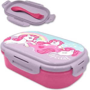 Sweet Einhorn Unicorn 3tlg. Lunch Set Brotdose plus Göffel