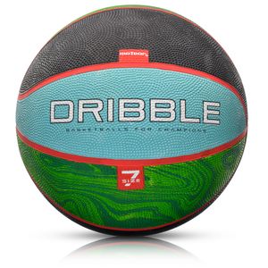 Basketball Ball Training Größe Jugend DRIBBLE #7 blau/grün