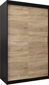 Kleiderschrank, Schiebetürenschrank Schlafzimmer, Schrank TOKYO 120 cm