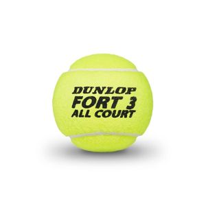 Dunlop Fort All Court Ts Yellow 4 Balls