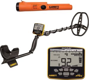 Garrett Ace APEX Raider Metalldetektor + Garrett Z-Lynk Pinpointer