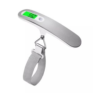 Digitale LCD-Kofferwaage 10g bis 50kg elektronische Gepäckwaage Hängewaage Digitale LCD-Kofferwaage 10g bis 50kg elektronische Gepäckwaage Hängewaage