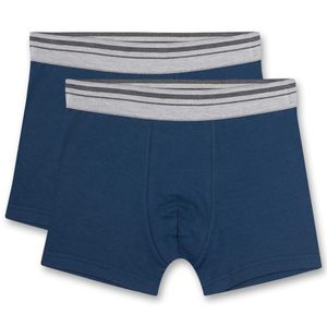 Sanetta 2er Pack Jungen Hipshort Blau Unifarben