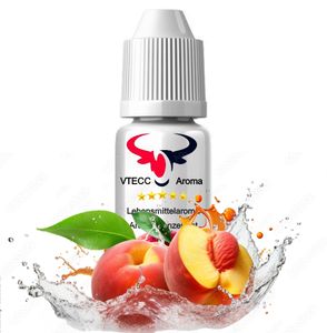 Pfirsich Aroma Konzentrat Flavour Drops Lebensmittelaroma Food Lebensmittel Flavor Aromakonzentrat 30ml