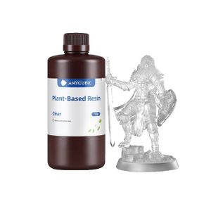 Pflanzenbasiertes Harz, 405nm UV-Harz, frei von schädlichen Chemikalien, -klar 1kg- Pflanzenbasiertes Harz, 405nm UV-Harz, frei von schädlichen Chemikalien, -klar 1kg-