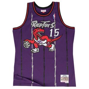 Mitchell & Ness Toronto Raptors #15 Vince Carter purple Swingman Jersey - L