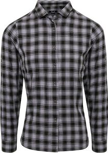 Premier Workwear Women´s Mulligan Check Baumwolle Long Sleeve Shirt