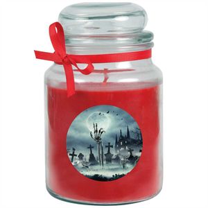 HS Candle "Halloween" Duftkerze im Bonbonglas - viele Motive zur Auswahl, Ideale Herbstdeko