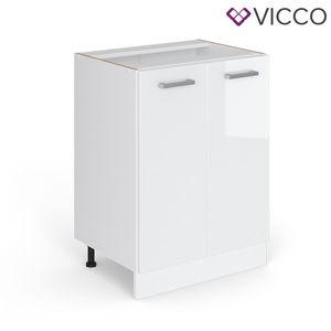 Vicco Unterschrank 60 cm ohne Arbeitsplatte Küchenschrank Küchenschränke Küchenunterschrank Küchenzeile