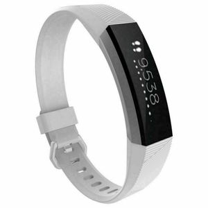 Strap-it® Fitbit Alta / Alta HR Silikonarmband (Weiß) - Große: M/L