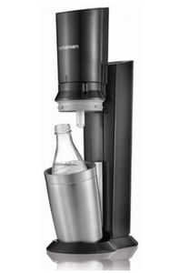 SodaStream Crystal 2.0 Vorteilspack Wassersprudler, Titan, mit 3 Karaffen