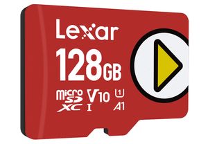 Lexar microSDXC Card 128GB PLAY 1066x UHS-I U3 up to 150MB/s (LMSPLAY128G-BNNNG)