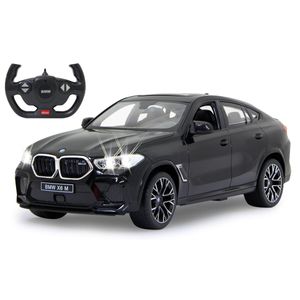 JAMARA BMW X6 M F96 1:14 - Schwarz - LED Licht, detailgetreuer Innenraum, Originalgetreue Lackierung, 2, 4GHz Fernsteuerung