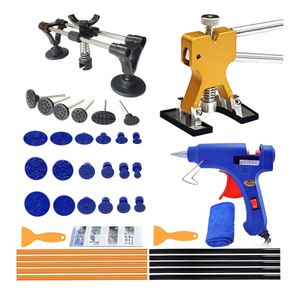 Auto-Dellenreparaturwerkzeug, Brückenschrauben-Klebepad, multifunktionales professionelles Dellenentfernungs-Abzieher-Set
