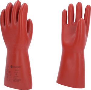 KS TOOLS Elektriker-Schutzhandschuh mit mechanischen und thermischen Schutz Größe 11 Klasse 2 rot - 117.0094