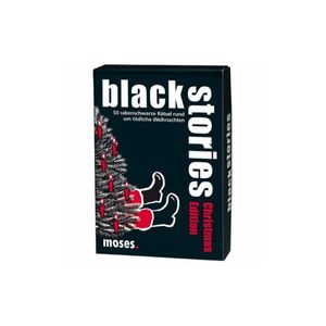 Black stories Christmas Ed. 50 Karten, ab 2 Spieler, ab 12 Jahre (106319)