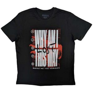 Bring Me The Horizon - "Why Am I This Way" tričko pro muže/dámy Unisex RO9885 (S) (Black)