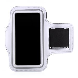 Universal Sport Armband Handy Tasche für Smartphones von 5,9" bis 6,5" Weiß