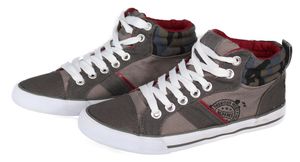 Pepperts Jungen Sneaker Schuhe Rot/Grau 31