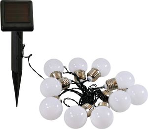 Solárna girlanda biela 10LED BALLS 309280 Polux