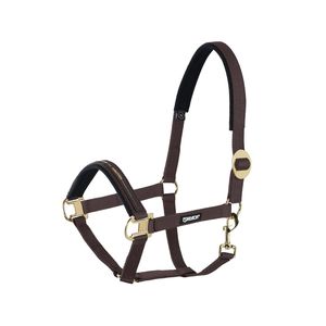 Halfter Sliding Buckle 80 darkbrown Pony II