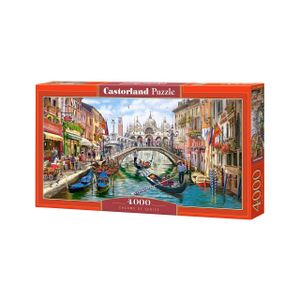 CASTORLAND Puzzle Kouzlo Benátek 4000 dílků