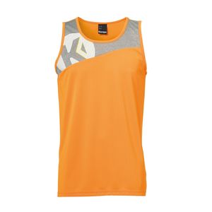 Kempa Core 2.0 Tank Top Herren fresh orange/dark grau melange XL